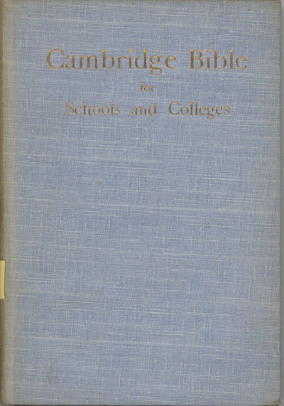 Alan Hugh McNeile [1871-1933], The Book of Numbers with Introduction and Notes. The Cambridge Bible for Schools and Colleges