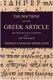 The Doctrine of the Greek Article. Applied to the Criticism and Illustration of the New Testament