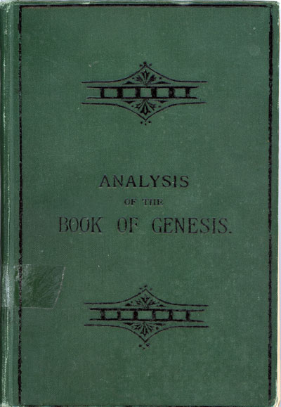 Thomas Boston Johnstone [1847-1902], Analysis of the Book of Genesis with Notes Critical, Historical, and Geographical also Maps and Examination Questions